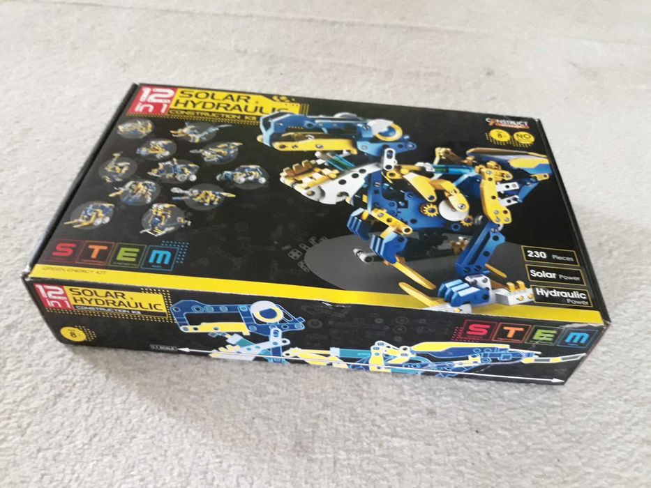 Zestaw  konstrukcyjny Solar Hydraulic 12w1 230 elementów