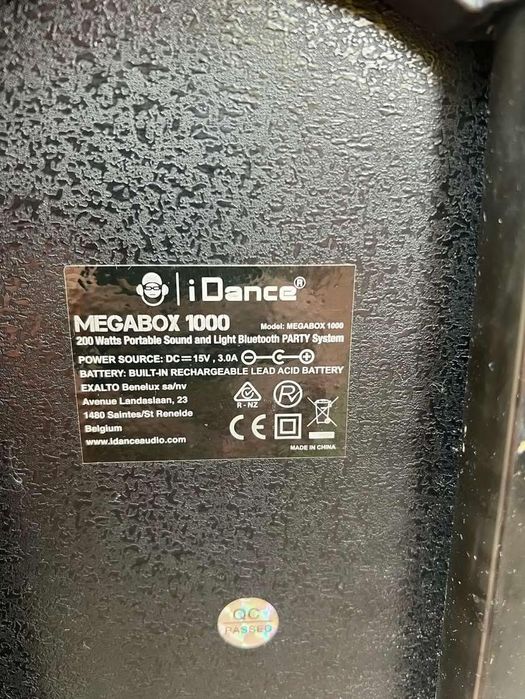 Колонка iDance Megabox 1000 Black MB1000