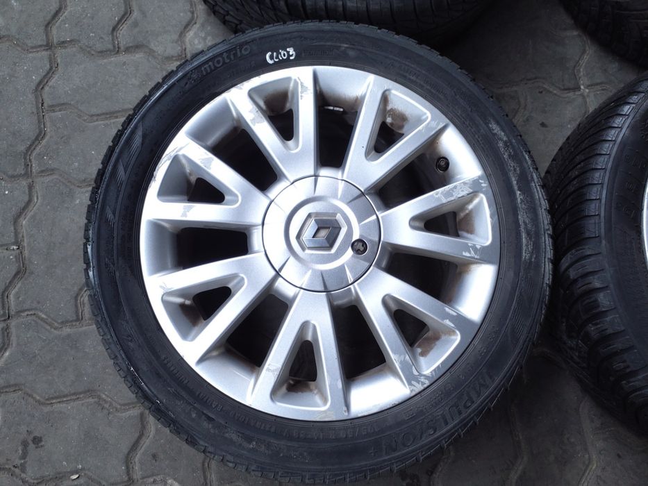 Jantes Renault R16 Com Pneus 195/50 Furação 4X100