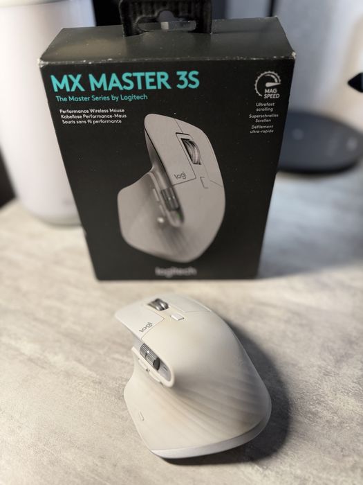 Мишка Logitech MX Master 3S, біла