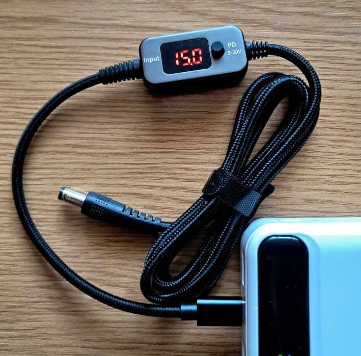 Кабель dc 5.5×2.1 5v 12v 15v 20v для роутера/ноутбука кабель type c dc