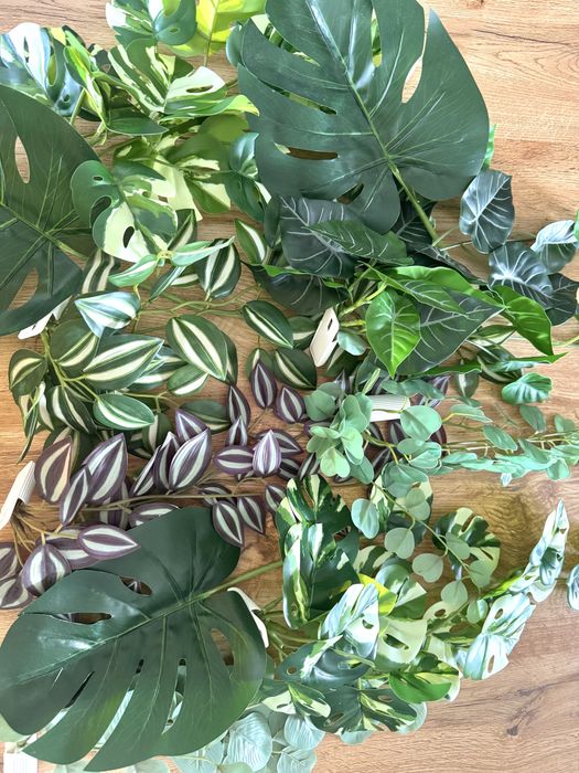 Plantas artificiais conjunto de 10