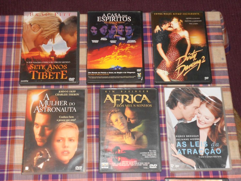 DVD romantico romance aventura comedia como novos - 10 titulos