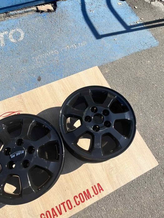 Goauto диски Opel 5/110 r15 et49 6j dia65.1 в чорному глянув 5/108 r15