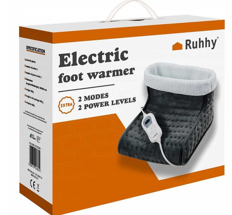 NOWY Elektryczny But Ogrzewacz Stóp  SUPER PREZENT