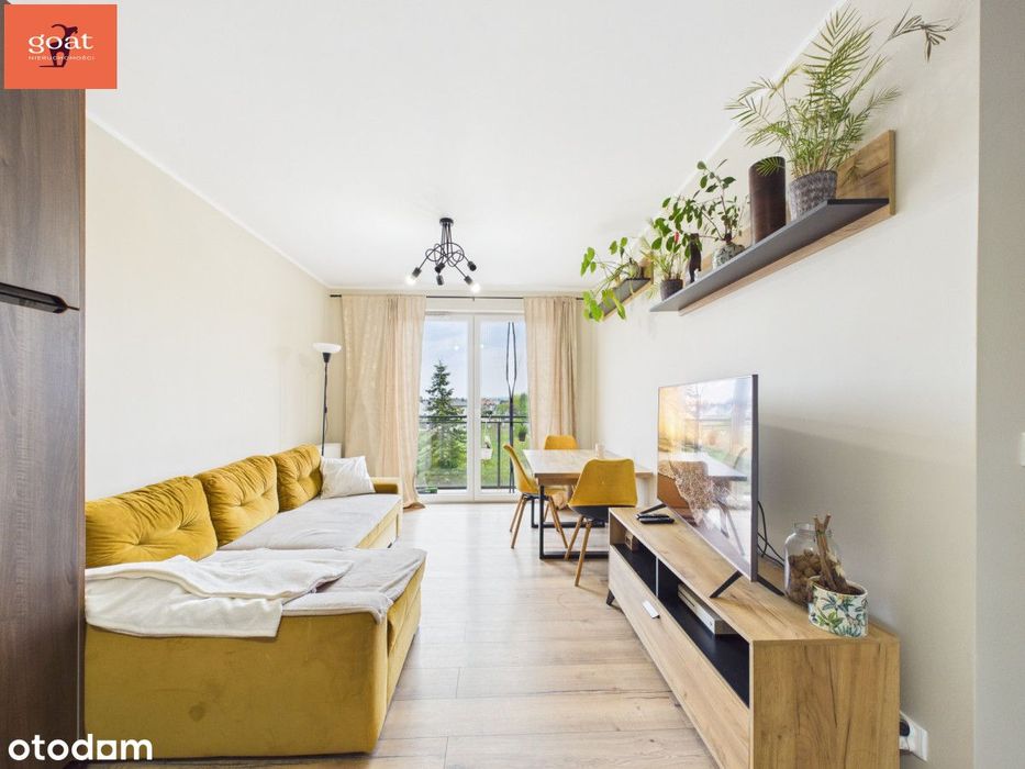3 pokoje z balkonem | 46 m2 | Rumia | m-ce postojo