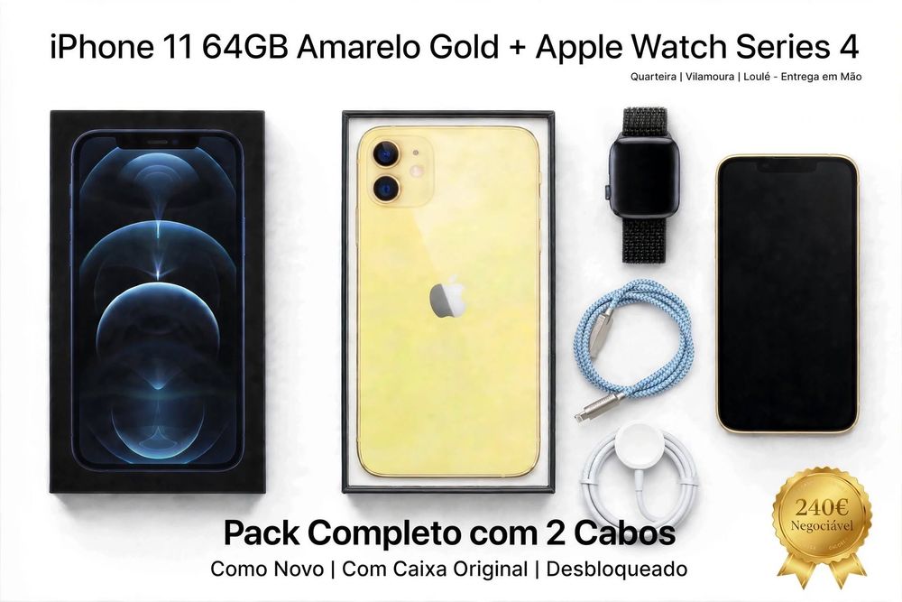 Pack IPhone 11 + Apple Watch series 4