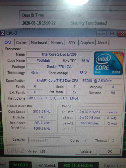 Płyta główna Gigabyte GA-P35-S3G + Core 2 Duo E7200 + 4GB DDR2 + chłodzenie Akasa nr 526
