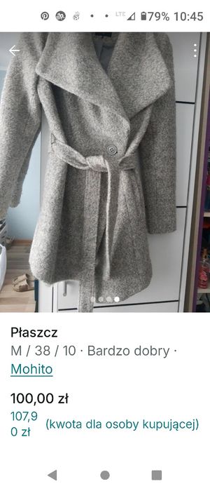 Płaszcz zimowy damski