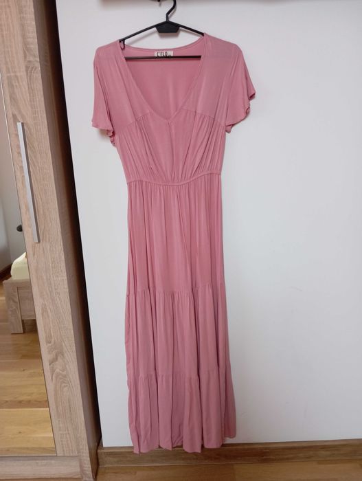 Letnia sukienka maxi s-m