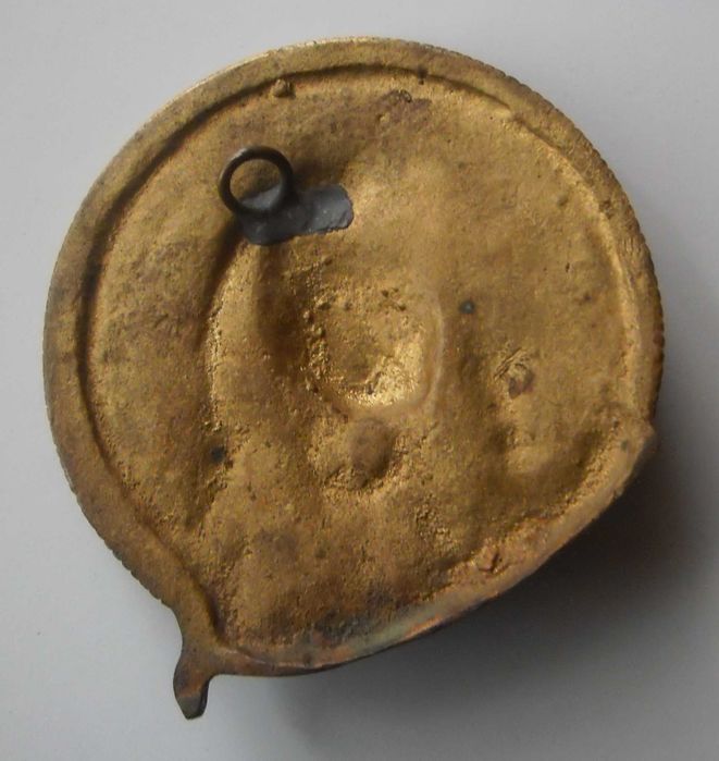 Ecce Homo - Rosto de Cristo com a Coroa de Espinhos - Latão fundido