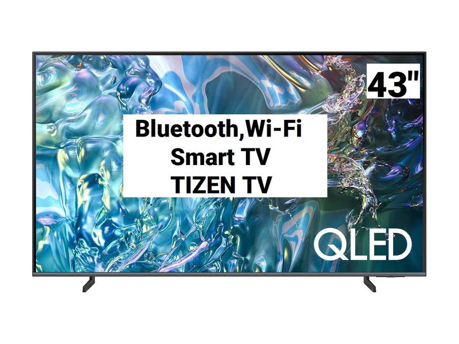 Telewizor QLED Samsung QE43Q60DAU 4K UHD Tizen TV Smart TV