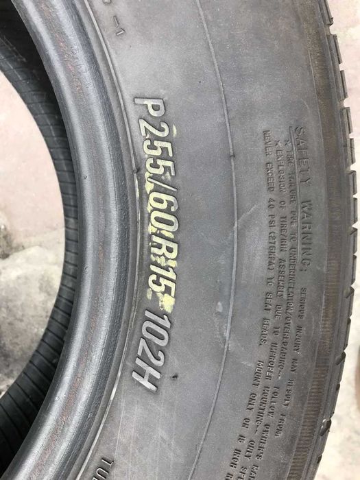 Шини Toyo 255/60r15 Комплект літо б/ склад Оригінал