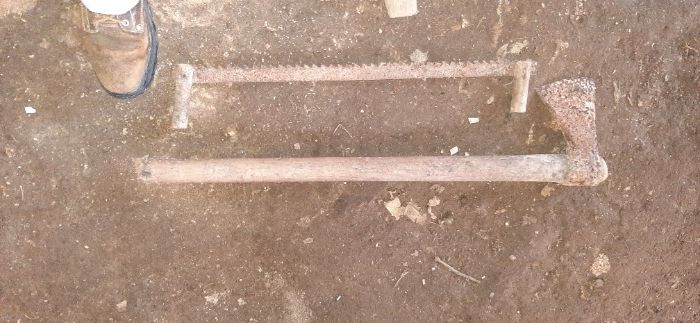 Grandes ferramentas antigas