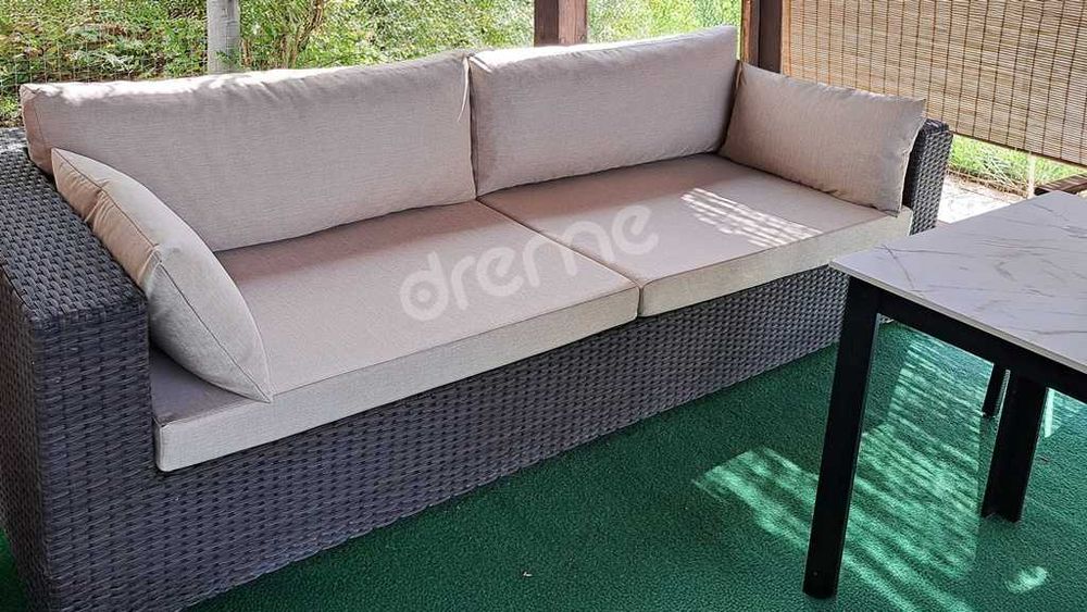 Poduchy materace poduszki ogrodowe siedziska na wymiar rattanowe meble