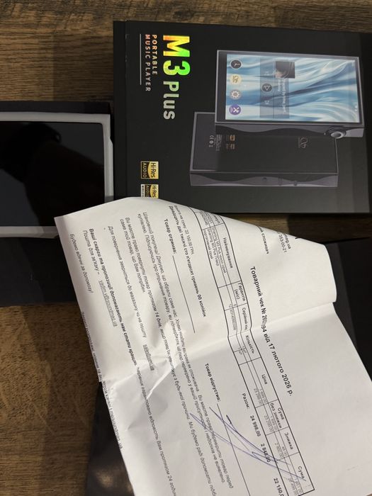 Shanling M3 Plus — портативний Hi-Res плеєр (куплений в SoundMag, офіційна гарантія)
