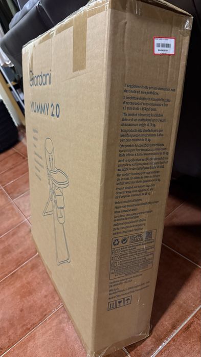 Cadeira refeição bebé Giordani Trona yummi 2.0 Teddy