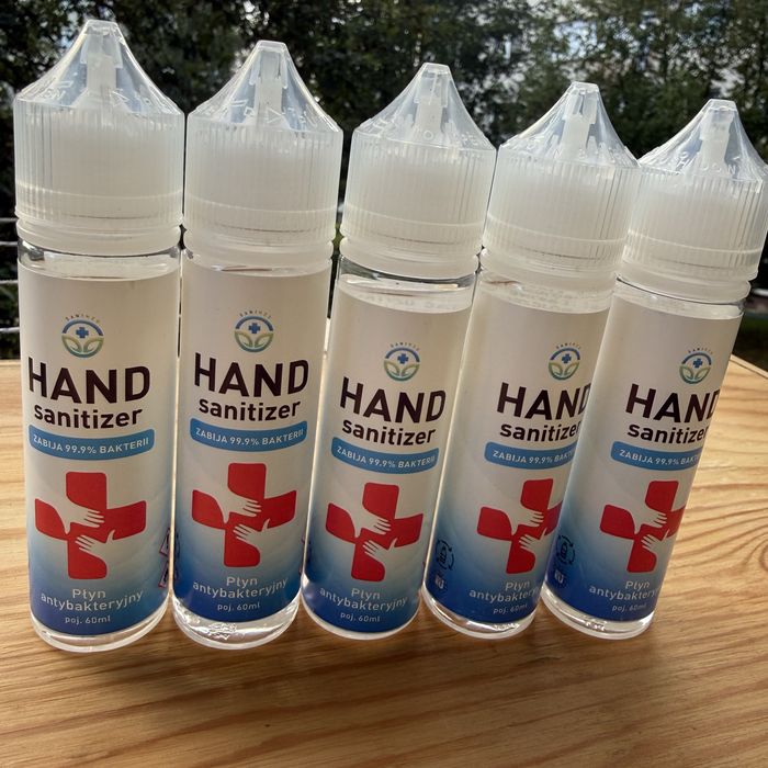 Płyn antybakteryjne Hand Sanitizer, poj. 60 ml