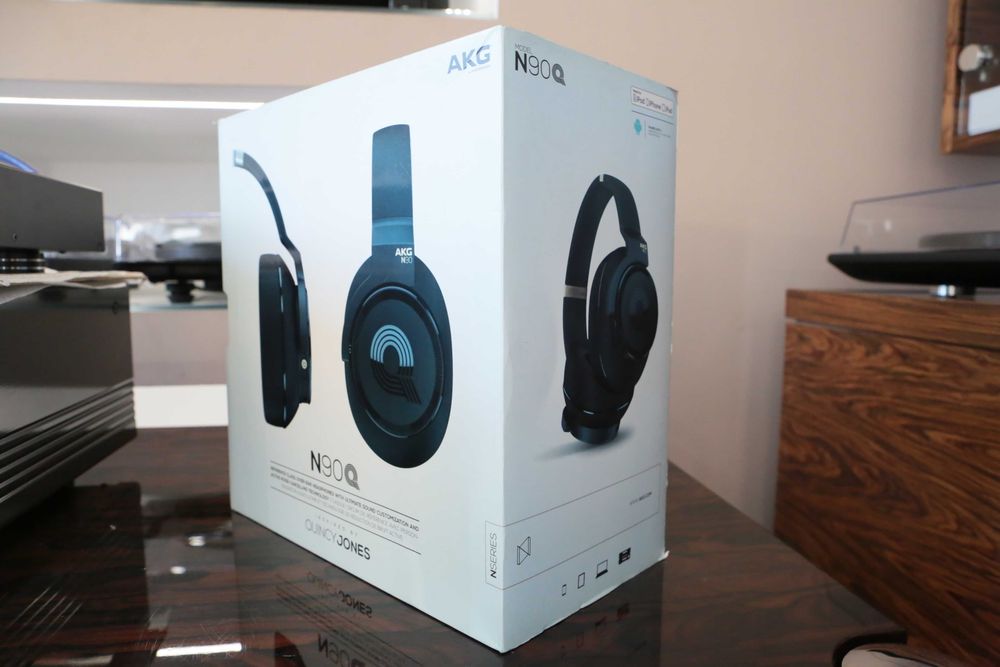 AKG N90 Q Quincy Jones słuchawki referencyjne wokółuszne ANC DAC