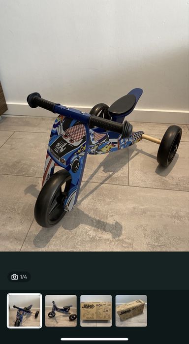 Zabawka rowerek trzykolowy