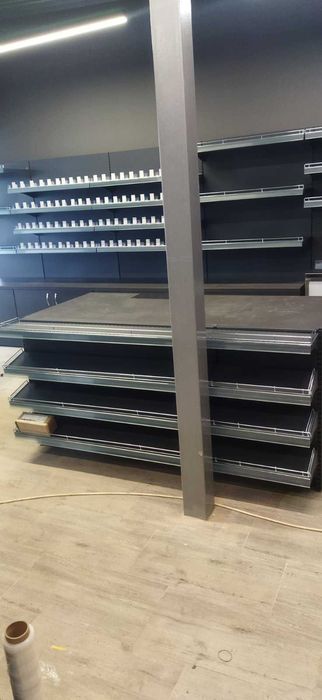 Торгове обладнання, стелажі, полиці купити для магазину, в наявності