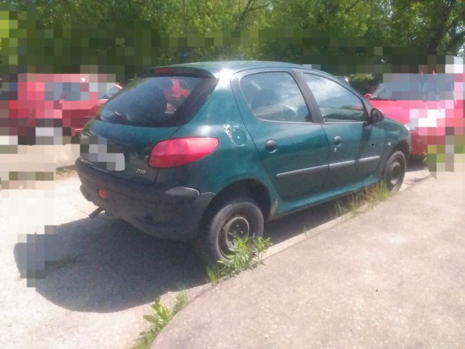 Peugeot 206 auto na części Ruda Śląska • OLX.pl