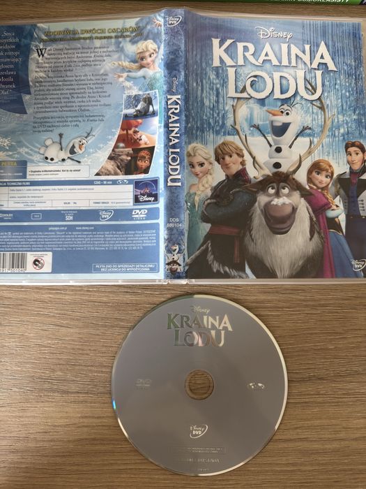 Kraina lodu płyta dvd