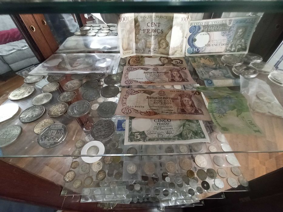 Moedas com Expositor