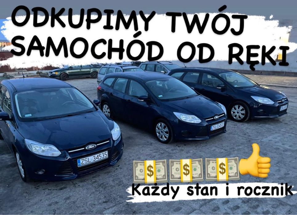 Skup aut Słupsk Sławno dojazd do klienta gotówka od ręki najlepsze cen