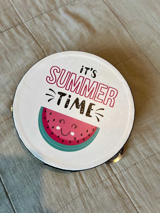 Mini Gitara Interaktywny Grający Piesek - B.Toys + Bębenek