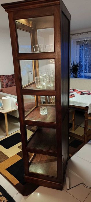 witryna classic  125 z palisandru- meble indyjskie