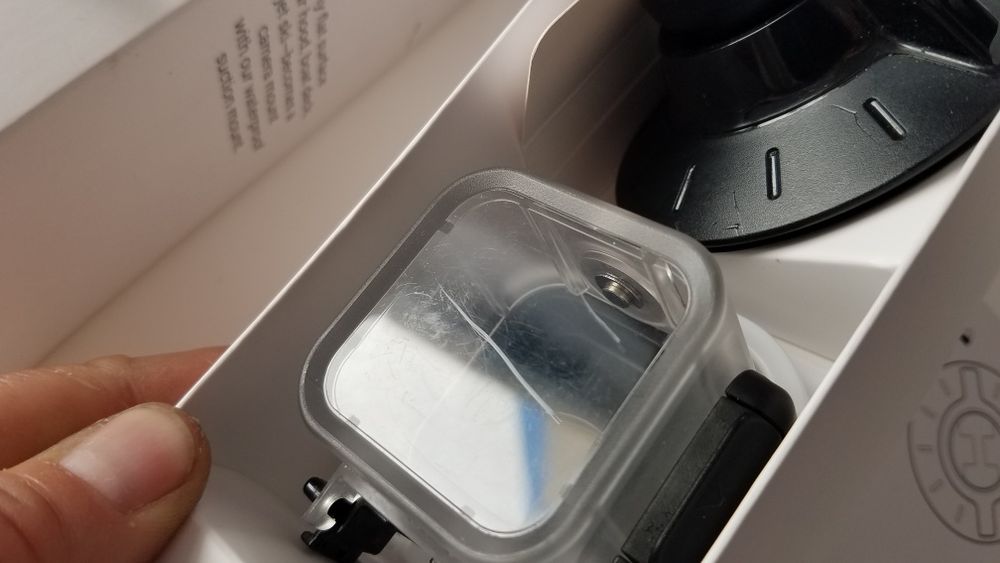 Acessórios polaroid mini - caixa estanque e cinta capacete