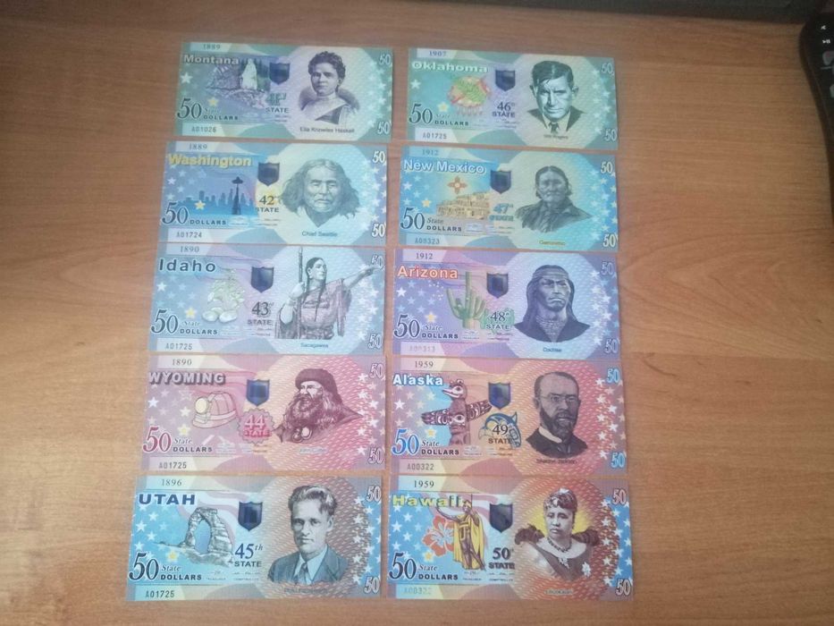 Banknoty kolekcjonerskie dolar USA M104