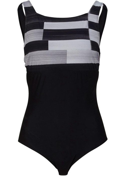 AE5410 Kostium kąpielowy modelujący czarny ^42