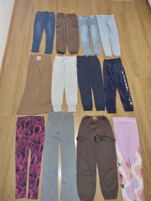 Spodnie 140 146 dziewczynka