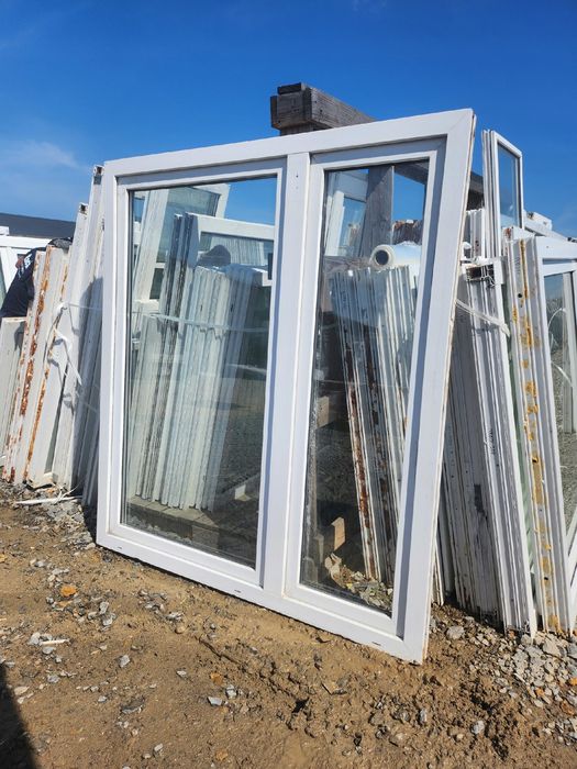 OKNA Używane 147x163 OKNO KacprzaK Plastikowe PCV Białe Lider Okna OLX