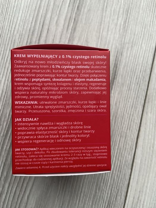 Krem na noc z retinolem 0.1%