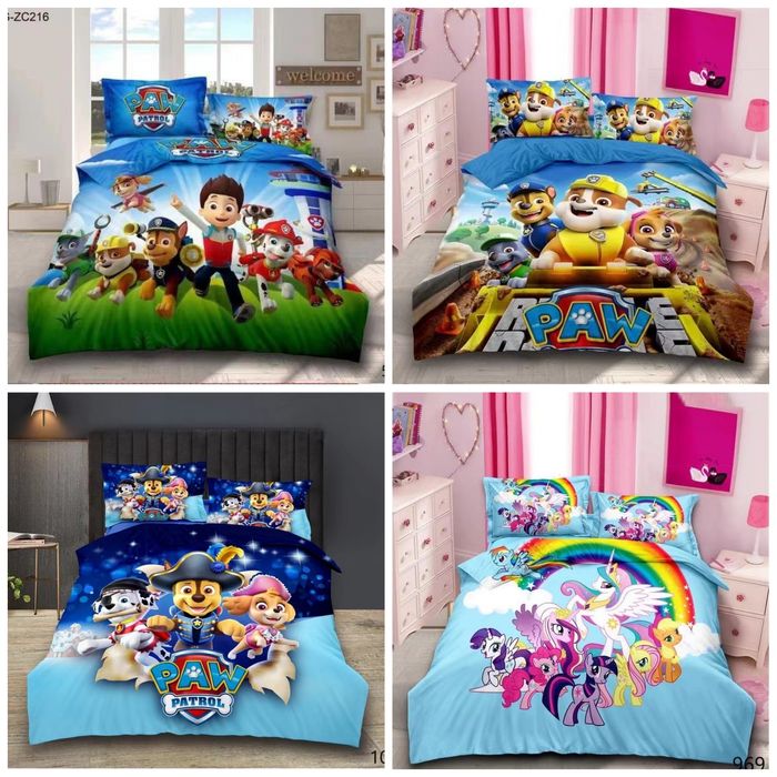 Детское полуторное постельное Фланель