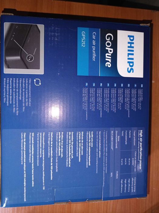 Автомобільний очисник повітря Philips