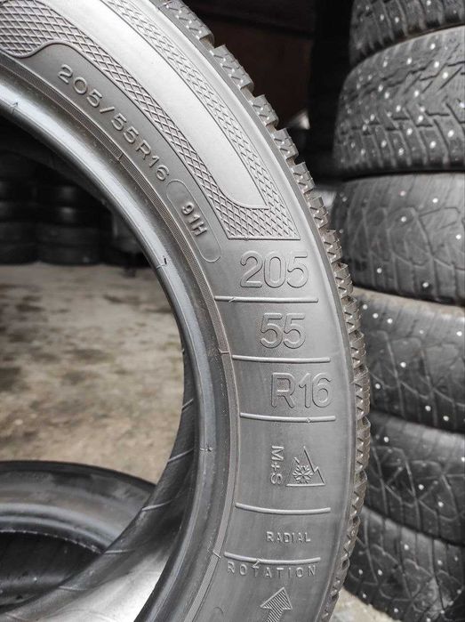 Kleber Krisalp HP2 205/55r16 4шт, 5-5,5мм, ЗИМА. Привезены из Германии