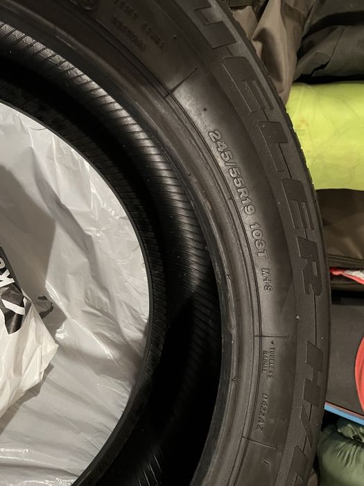 Комплект летней резины 245/55/R19  Bridgestone Dueler