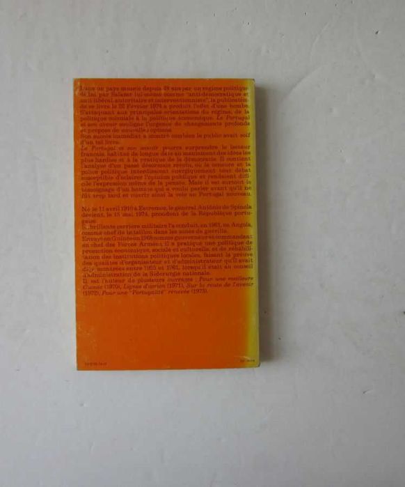 ANTÓNIO de SPÍNOLA - Vários Livros