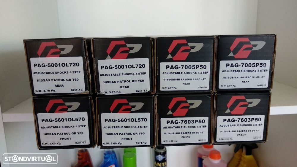 Amortecedor Profender Big Bore +5 , + 7.5  + 10 cms Regulação Dureza