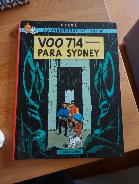 Livro As Aventuras de Tintim - Voo 714 para Sydney - Hergé