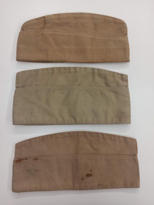 Furażerki khaki 3szt US Army ww2