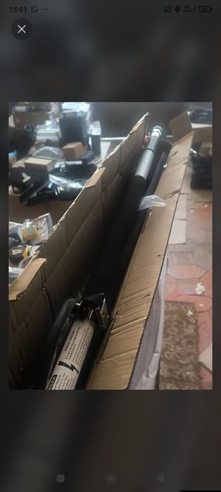 Lança Telescópica Profissional VEVOR 5,5m NOVA | Kit Completo c/ Saco