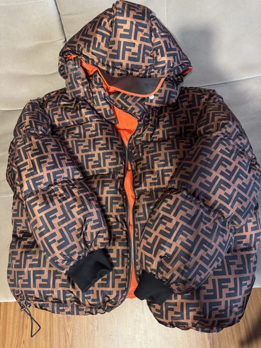 Куртка пуховик Fendi
