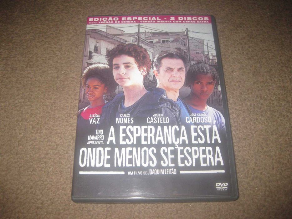 "A Esperança Está Onde Menos se Espera" com Virgílio Castelo numa Edição Especial com 2 DVDs