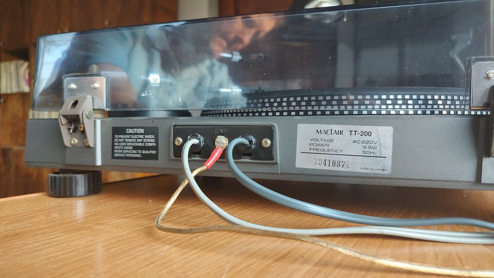 gramofon MacLair made in Japan z wkładką AT-95
