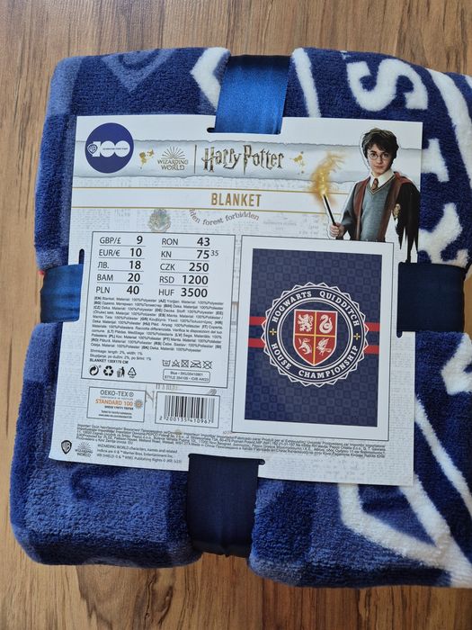 Koc chłopięcy Harry Potter.